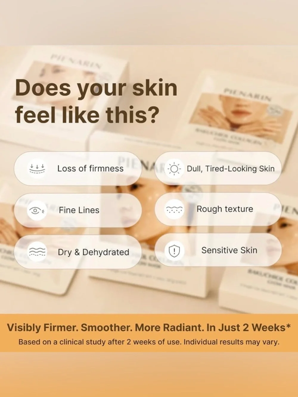 Korean Skincare Bakuchiol Collagen Glow Hydrogel Mask